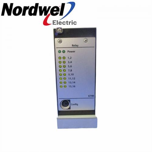 EMERSON | A6740/10 | 16-channel Output Relay Module
